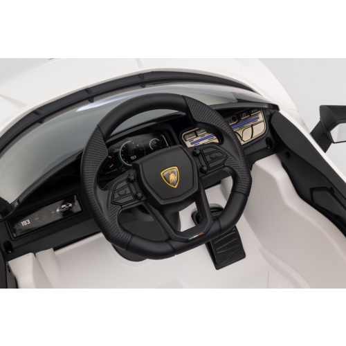 Auto na akumulator dla dzieci Lamborghini Revuelto Biały QLS-8603.BIA